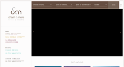 Desktop Screenshot of charmandmore.com